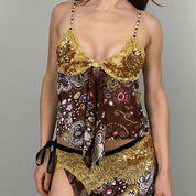 Embellished Silk Fairy Skirt Set (S)