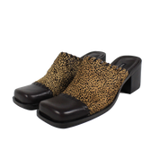 90s Pony Hair Mules (US 6)
