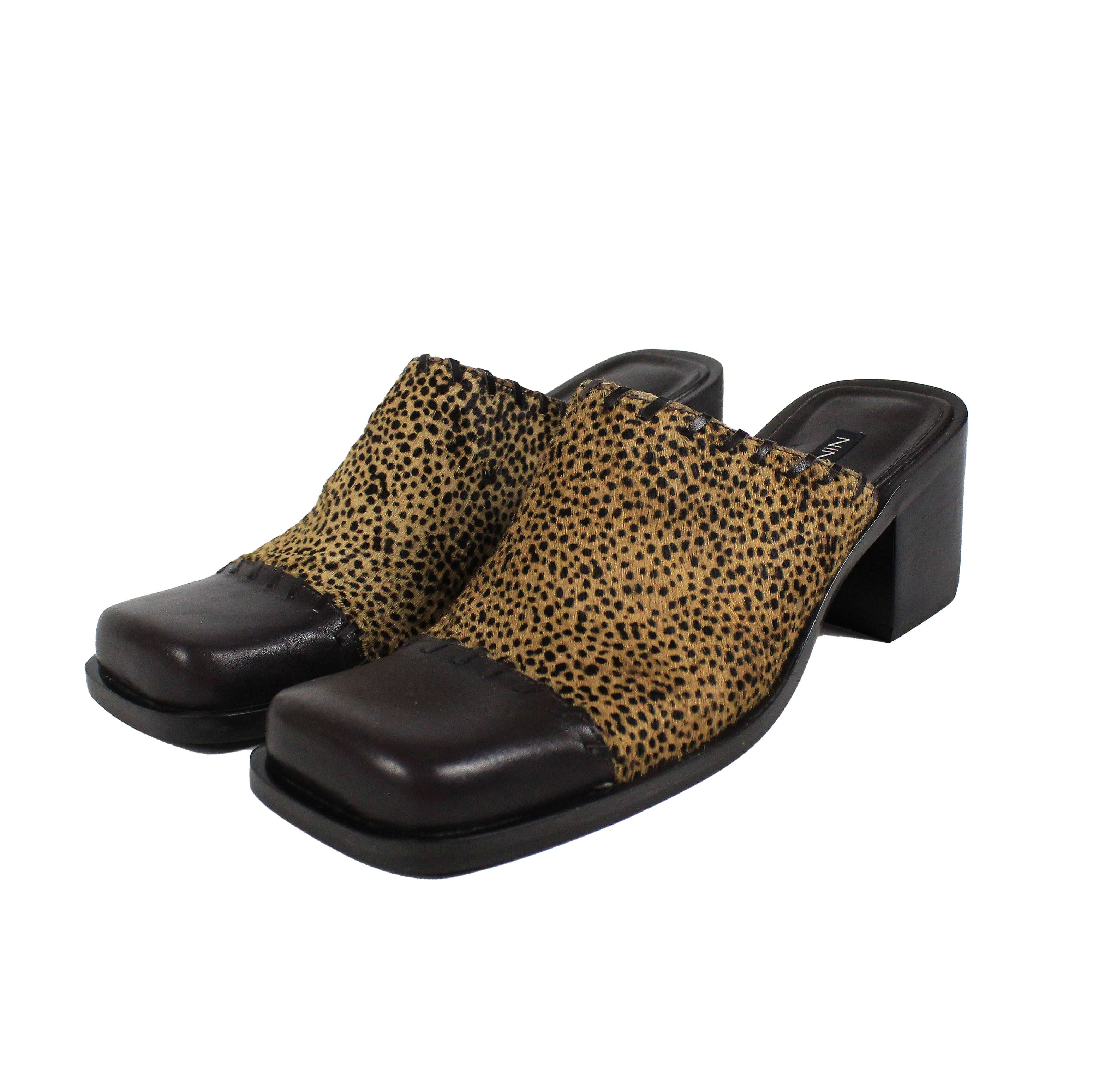 90s Pony Hair Mules (US 6)