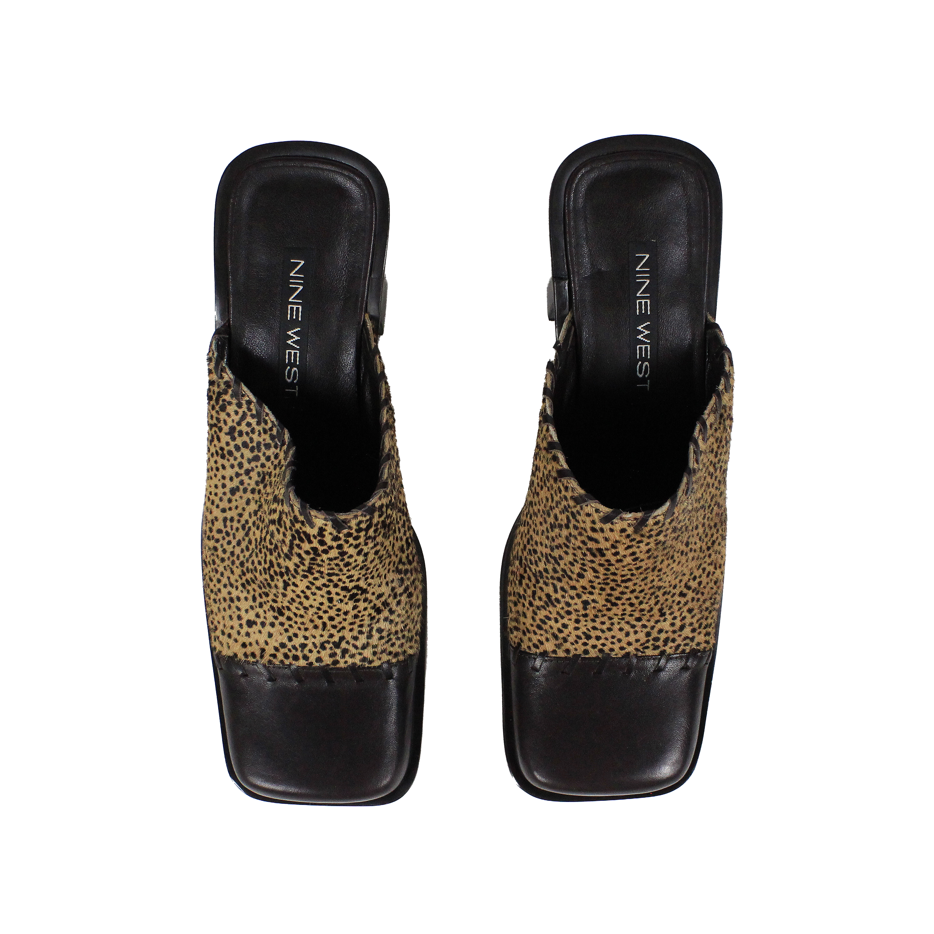 90s Pony Hair Mules (US 6)