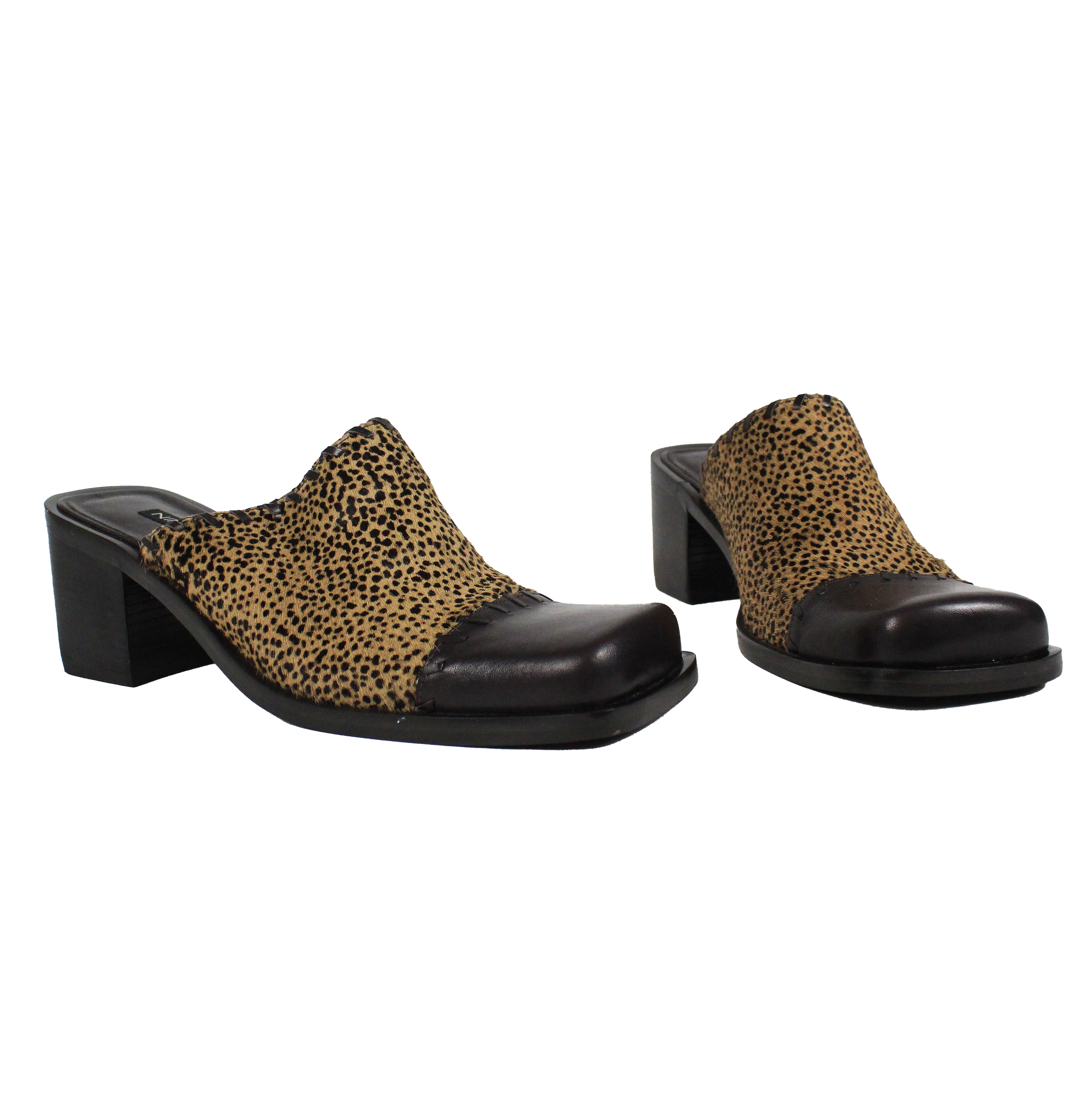 90s Pony Hair Mules (US 6)