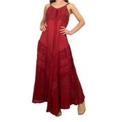Crimson Embellished Fairy Dress (M/L)
