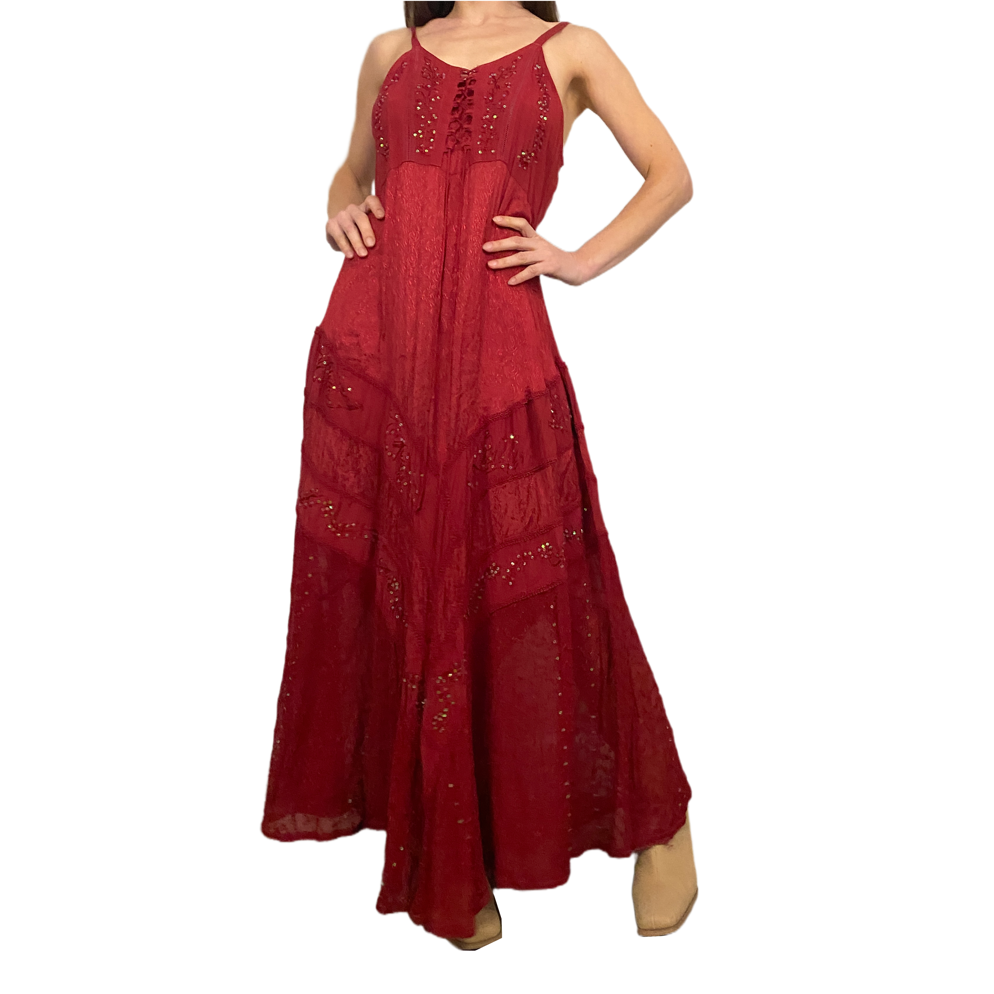 Crimson Embellished Fairy Dress (M/L) Crimson Embellished Fairy Dress (M/L)
