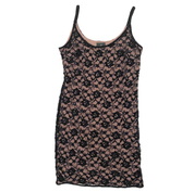 Beaded Lace Mini Dress (M)