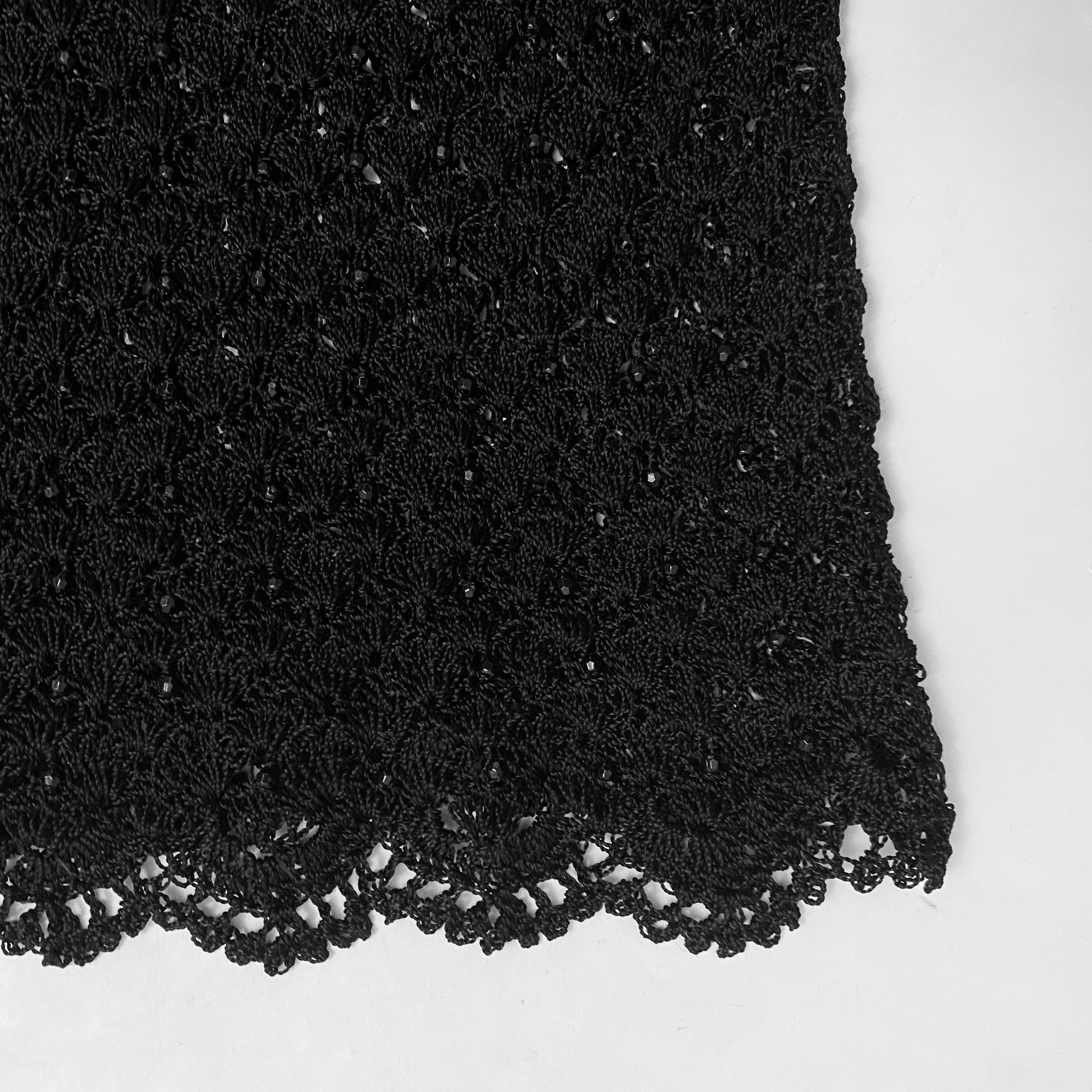 Crochet Embellished Skirt Set (M)