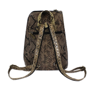 Vintage Python Coffin Backpack