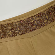 00s Tan Gaucho Pants (M)
