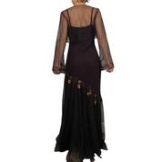 Embellished Silk Fairy Dress + Shrug (S/M)