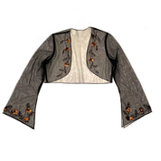 Embellished Silk Fairy Dress + Shrug (S/M)