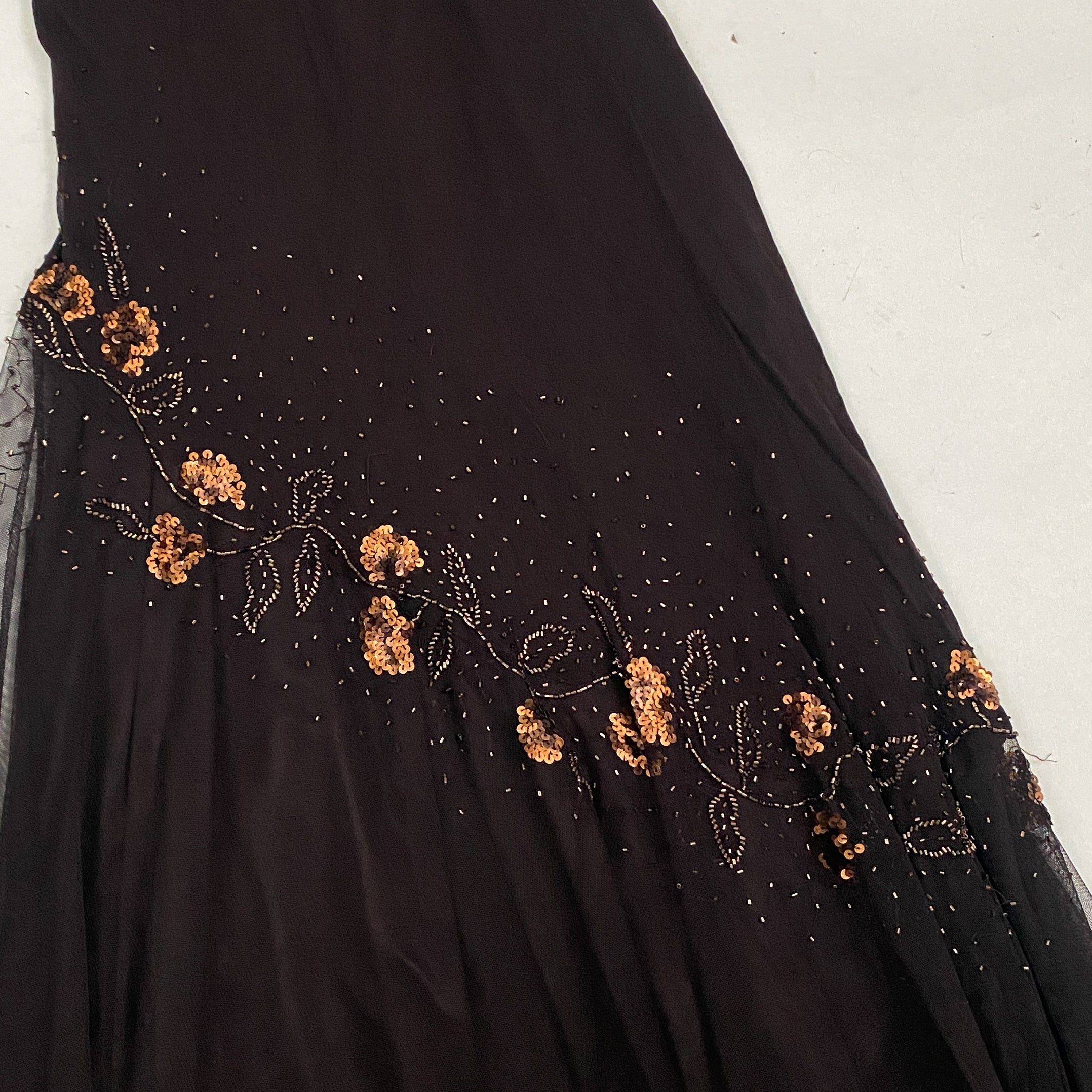 Embellished Silk Fairy Dress + Shrug (S/M)