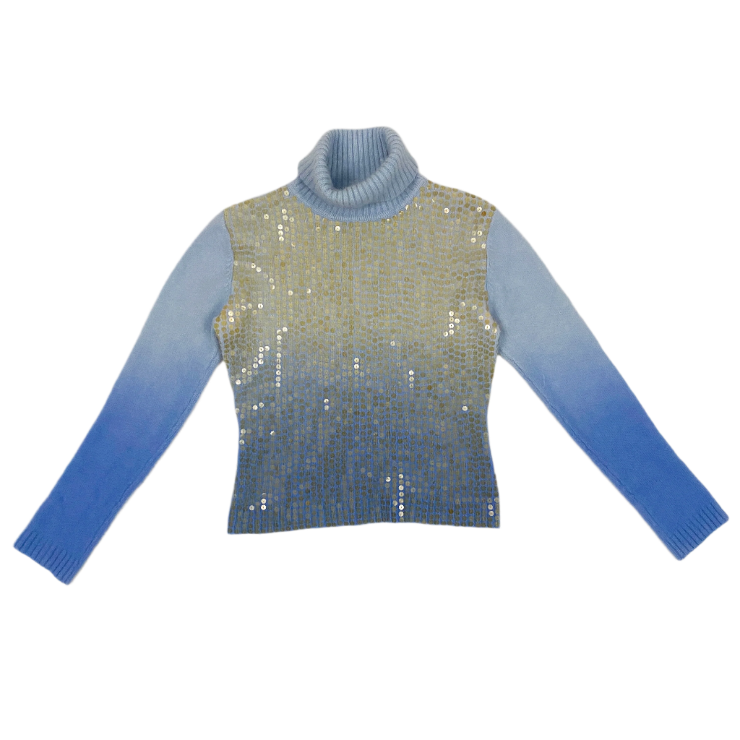 Soft Knit Sequin Turtleneck (M)