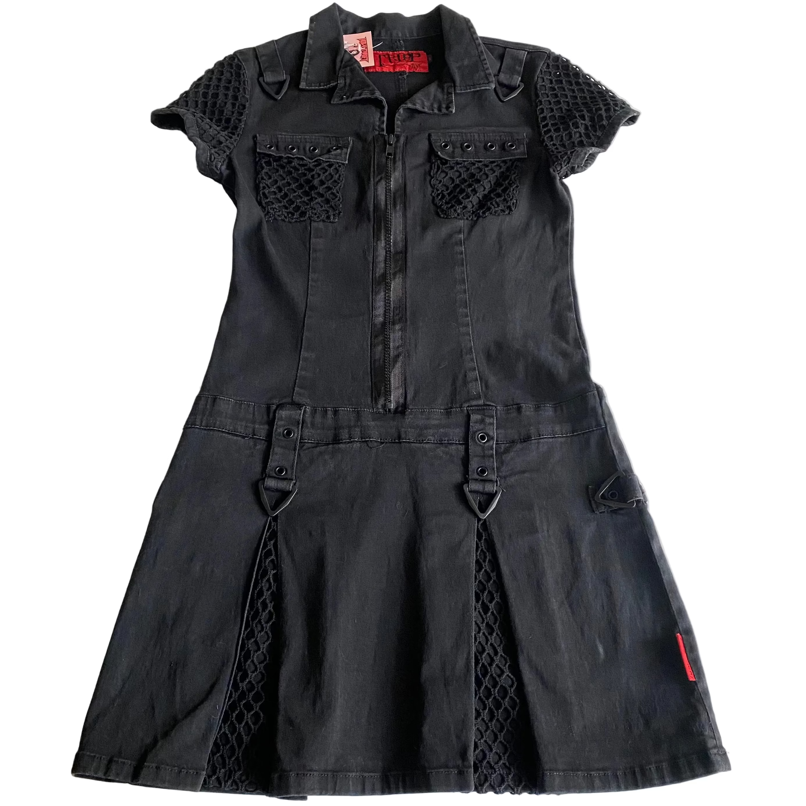 Tripp Nyc Zip Up Mini Dress (S) – Holy Thrift