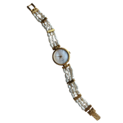 Gold Freshwater Pearl Watch
