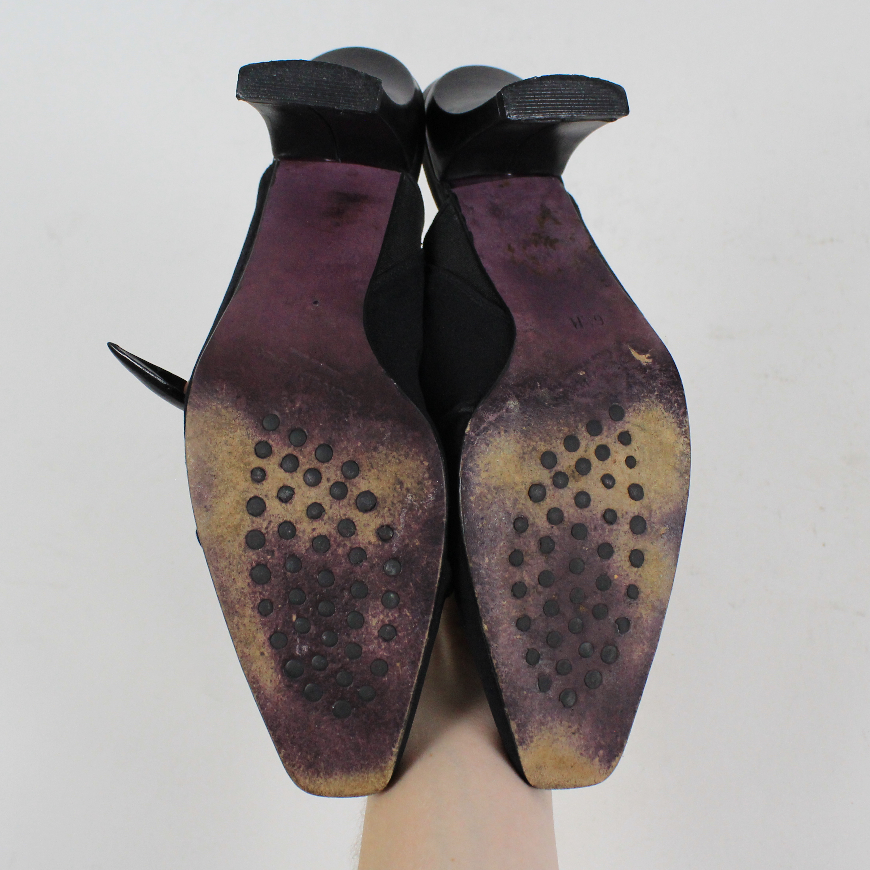 90s Euro Vintage Slouchy Mules (US 6.5)