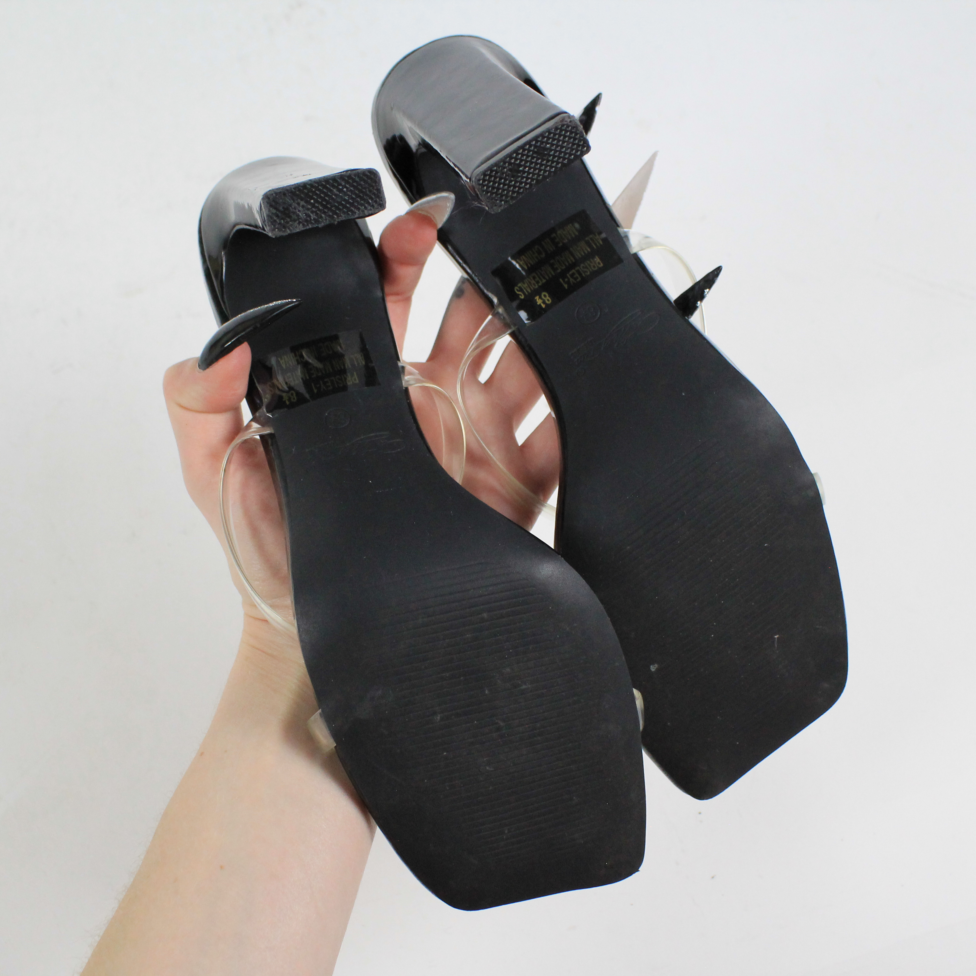 90s Vinyl Heels (US 8.5)