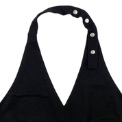 Black Snap Halter (L)