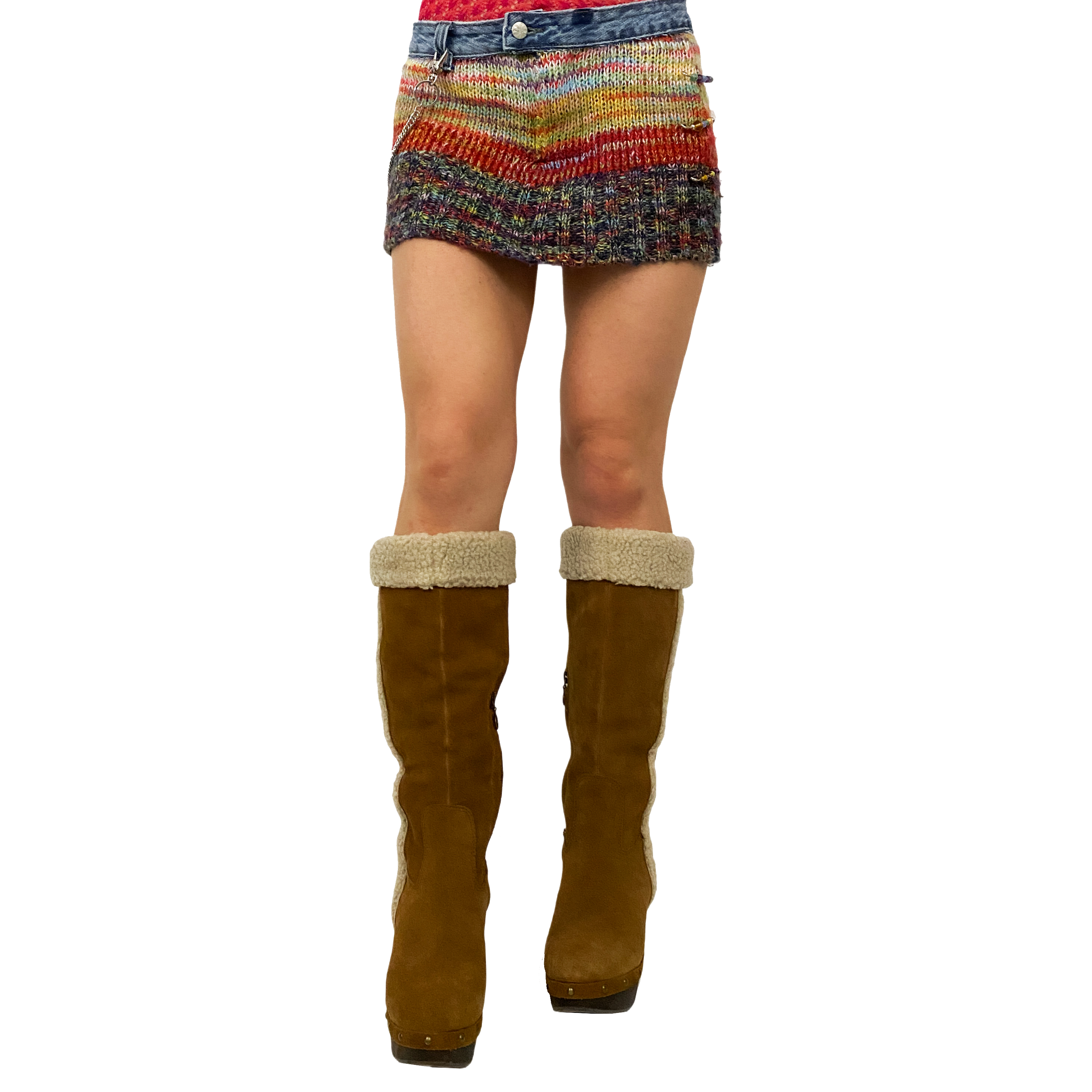 Ralph Lauren Shearling Clog Boots (7.5)