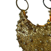 Deadstock Gold Beaded Mini Bag