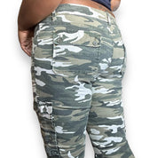 Y2K Camoflague Flare Pants (L)