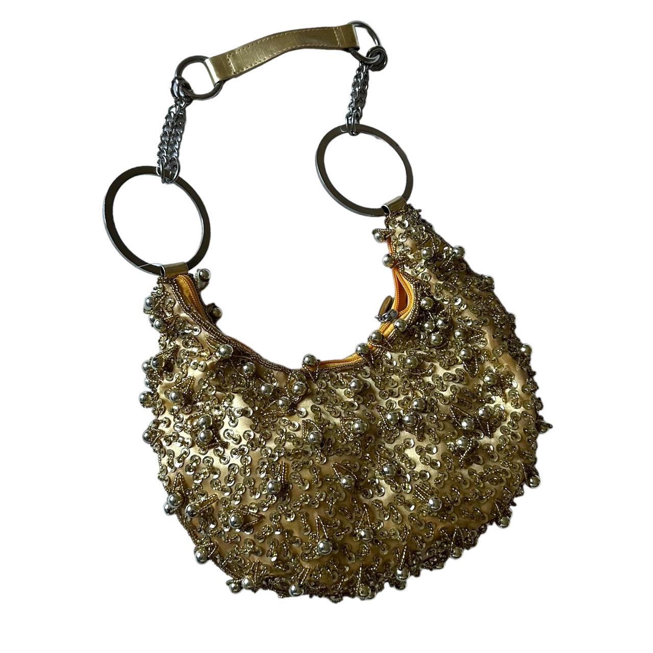 Deadstock Gold Beaded Mini Bag