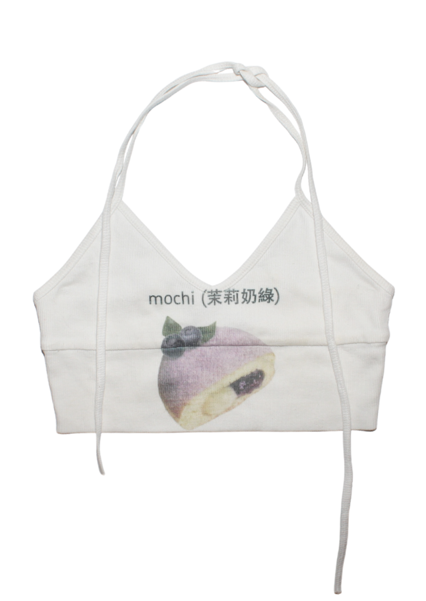 lavender mochi (紫色奶茶) bralette .