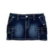 True Religion Denim Mini Skirt (S)