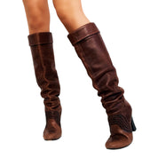 Miss Sixty Leather Boots (6.5)
