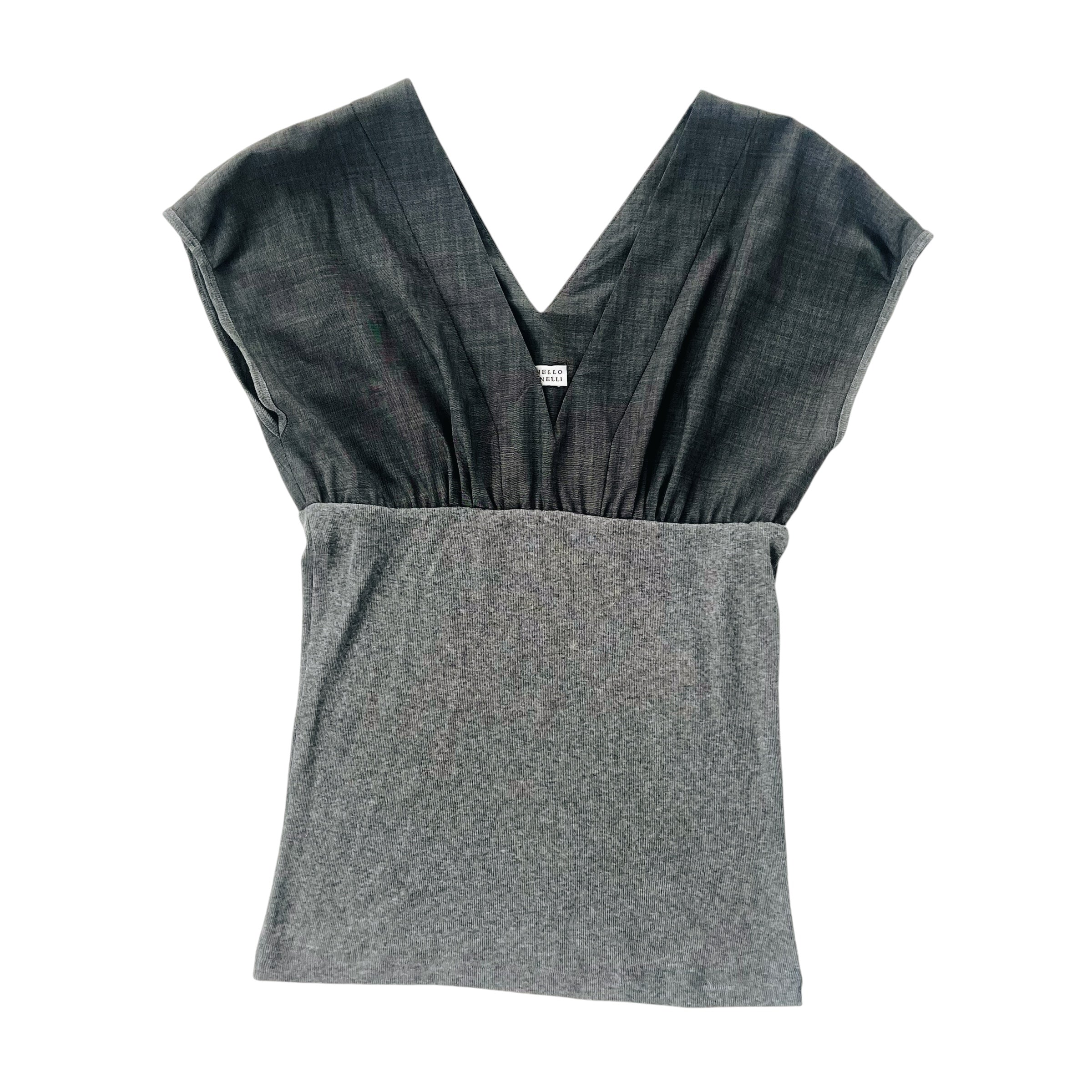 Brunello Cucinelli Gray Top (M)