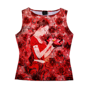 90s Sleeveless Graphic Top (L/XL)