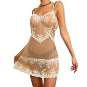 Sheer Lacy Mini Slip (M/L)