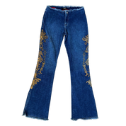 JNCO Embellished Flare Jeans (M)