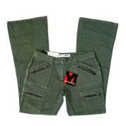 Army Green Cargo Jeans (M)