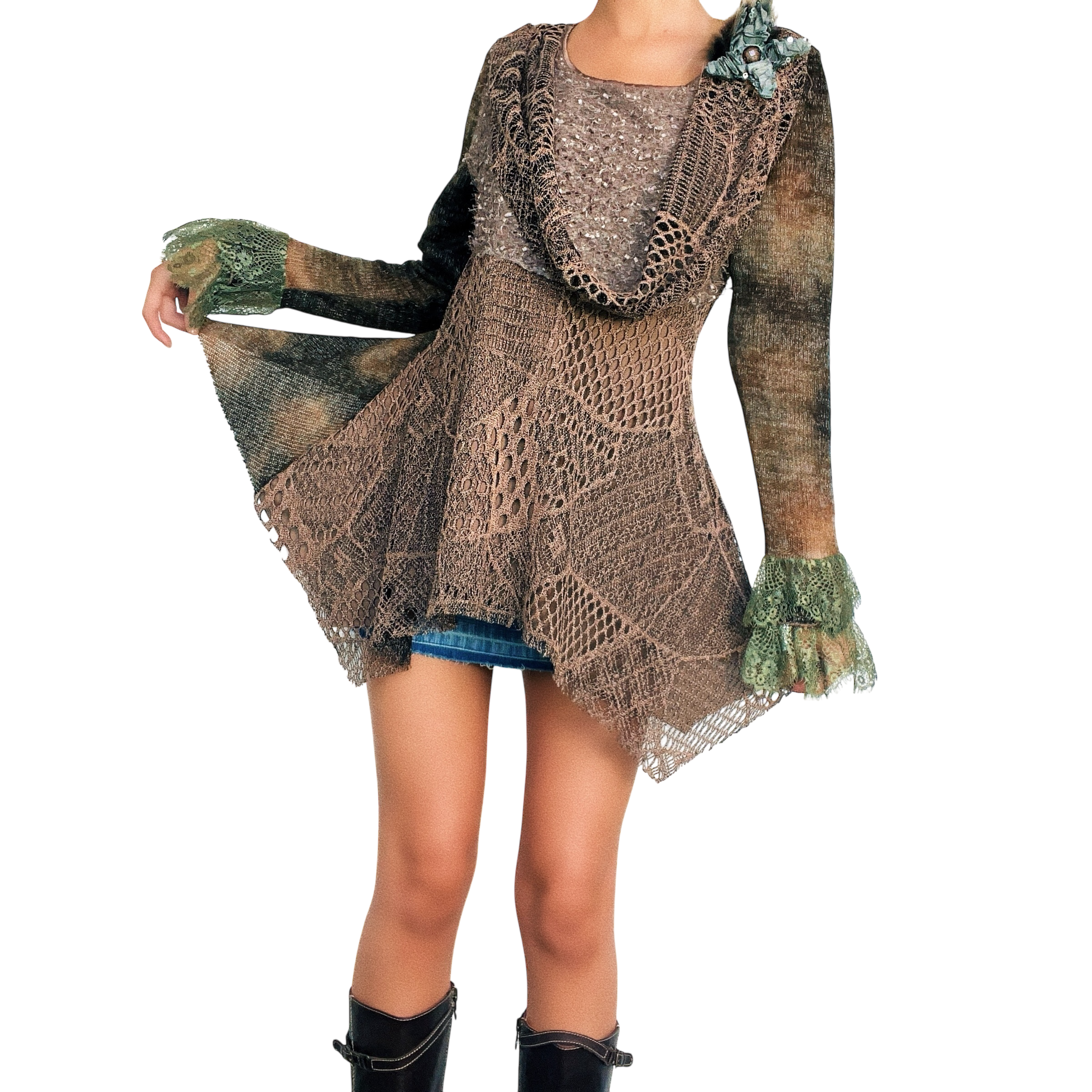 Embellished Fall Fairy Top (S/M)