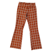 Early 2000s Rusty Plaid Pants (S)