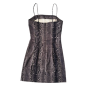 90s Snakeskin Mini Dress (M)