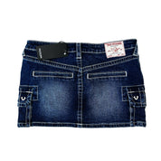 True Religion Denim Mini Skirt (S)