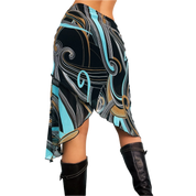 90s Asymmetrical Midi Skirt (S)