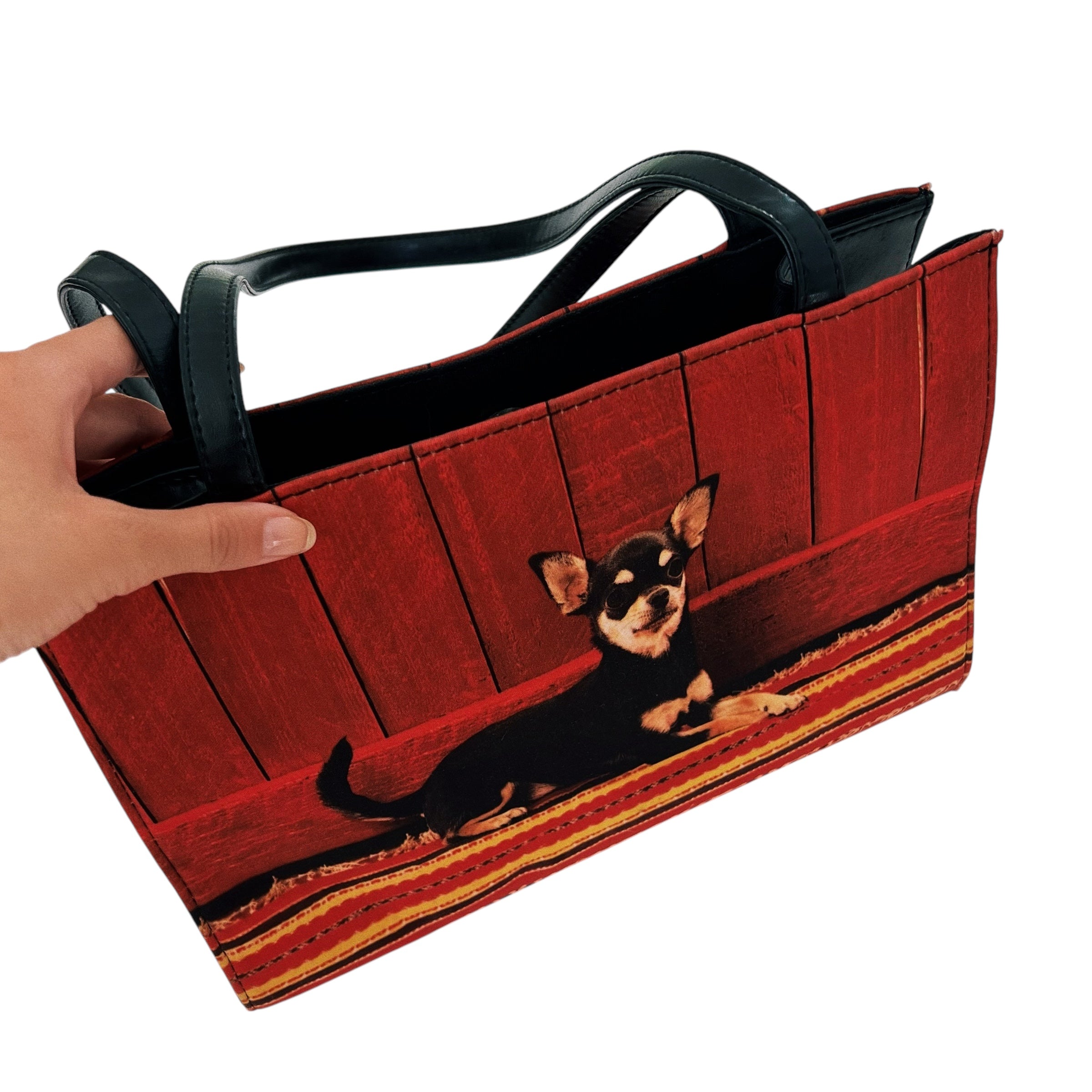 Rhinestone Chihuahua Purse