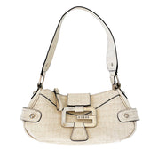 Guess Ivory Croc Purse