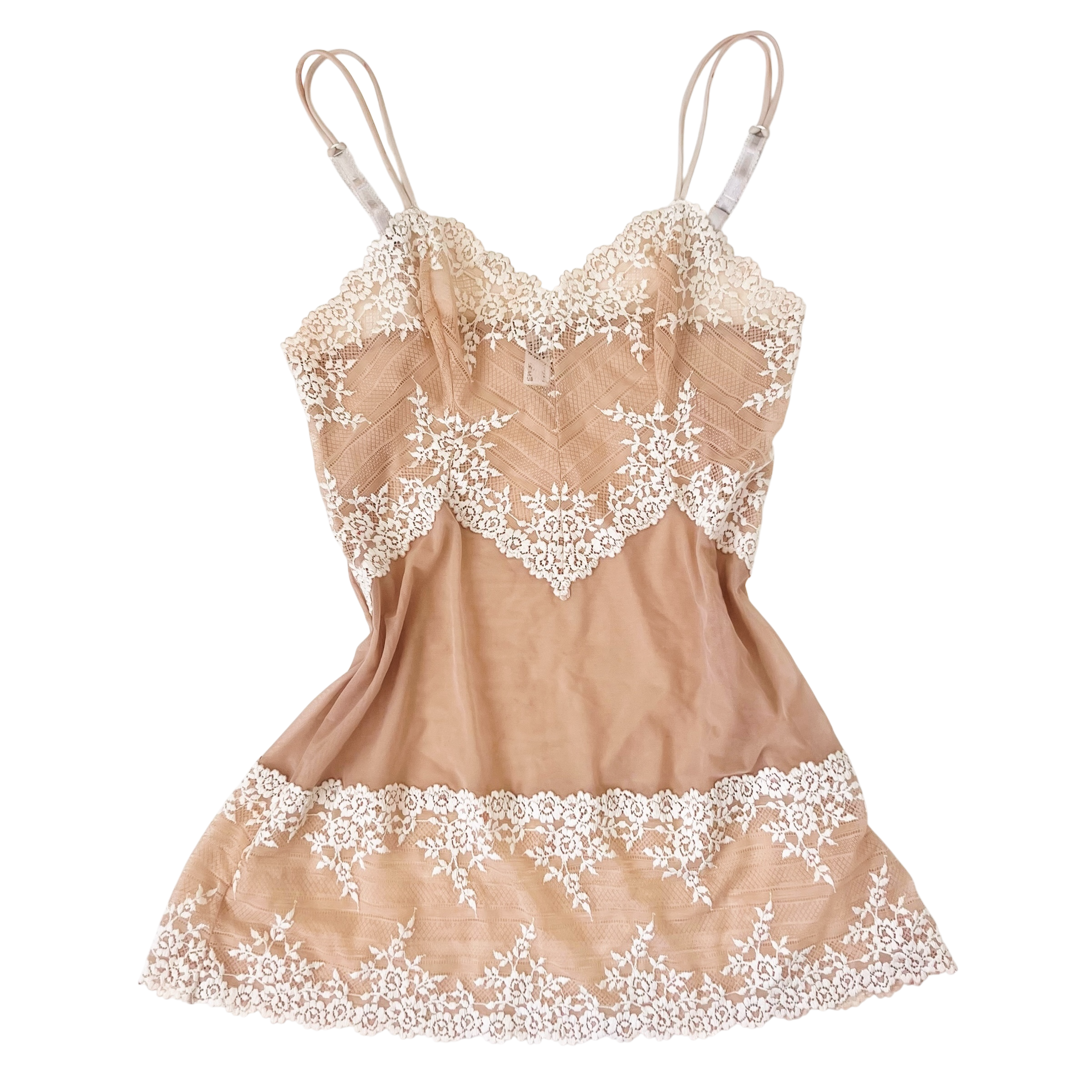 Sheer Lacy Mini Slip (M/L)