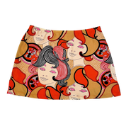 90s Mod Girl Mini Skort (M)