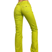 Miss Sixty Lime Green Jeans (S)
