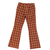 Early 2000s Rusty Plaid Pants (S)