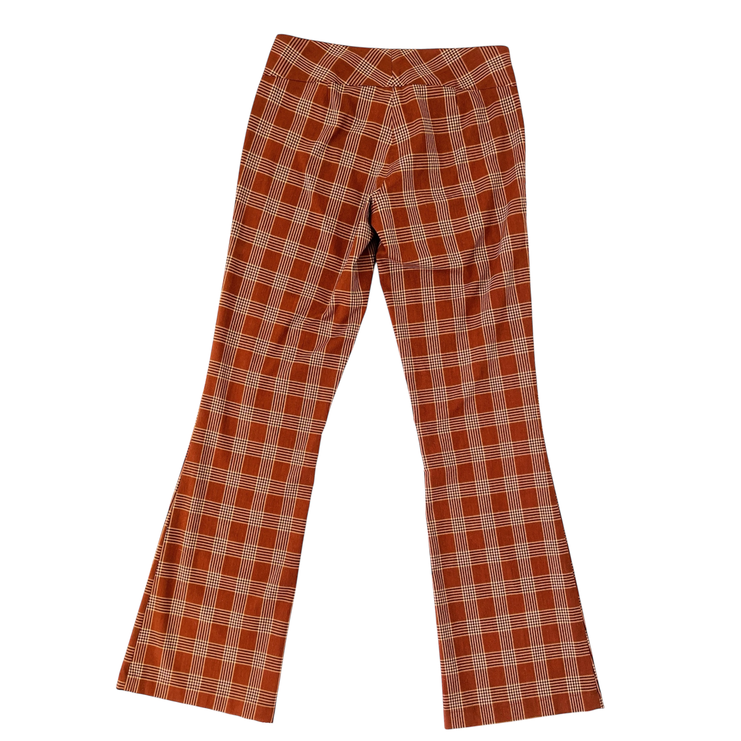 Early 2000s Rusty Plaid Pants (S)