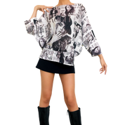 Italian Knit Magazine Top (One Size)