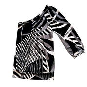 Vintage Slinky One Shoulder Top (XS)