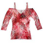 Caché Leopard Cold Shoulder Mini (S)