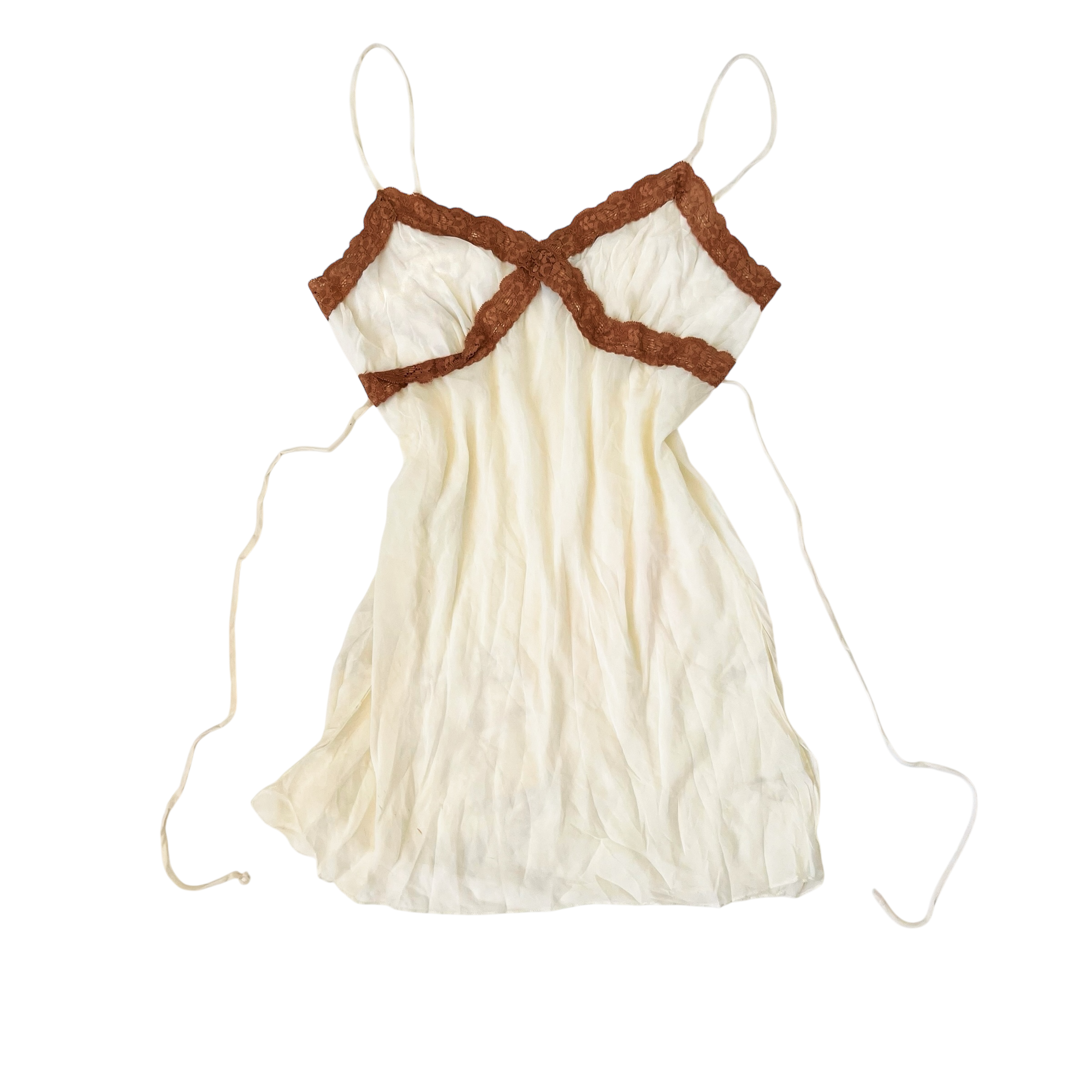 Vintage Creamy Mini Slip (S)