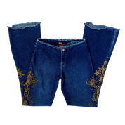 JNCO Embellished Flare Jeans (M)