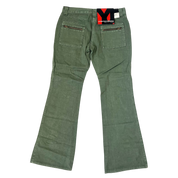 Army Green Cargo Jeans (M)